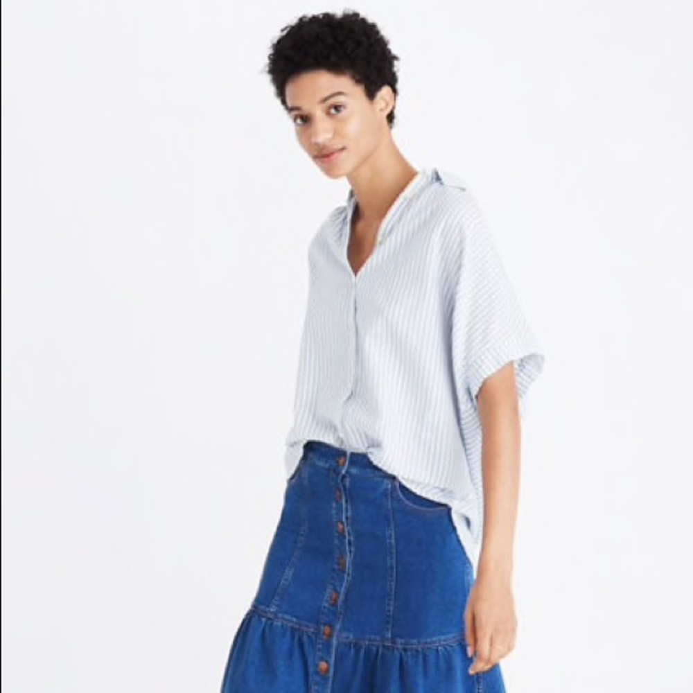 Madewell Central Shirt in Erinn Stripe